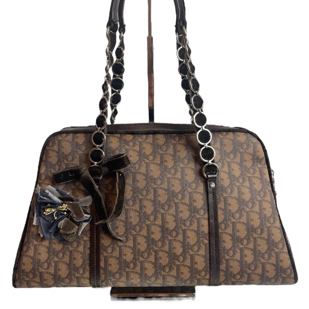 Vintage Dior Brown Satchel Bag